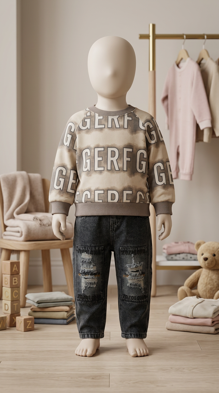 Full Sleeve T-Shirt & Pants Combo – Unisex