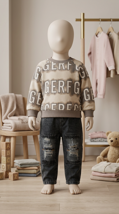 Full Sleeve T-Shirt & Pants Combo – Unisex
