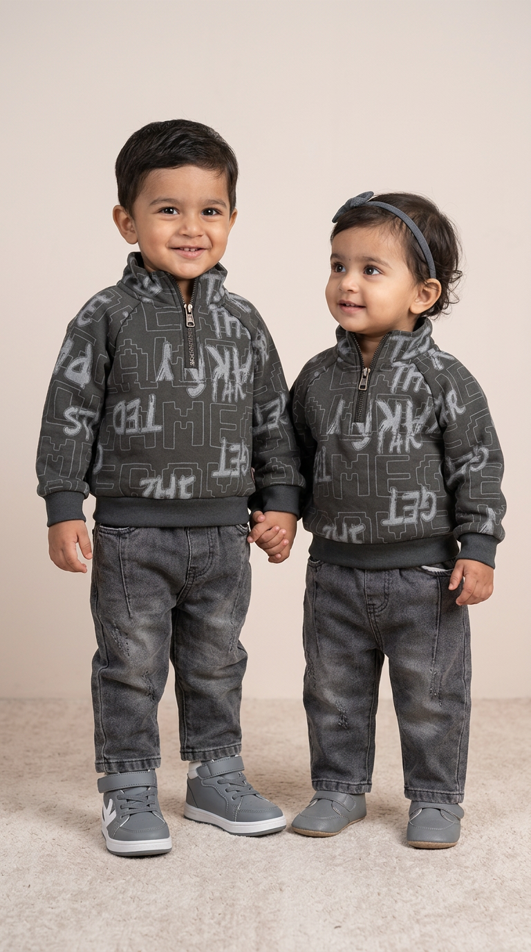 Full Sleeve T-Shirt & Pants Combo – Unisex